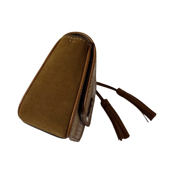 Tory Burch Thea Woven Web crossbody bag - Picture 6 of 11